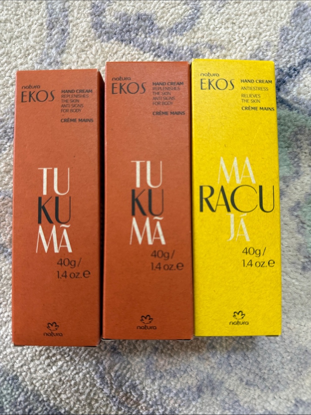 Natura EKOS Tukumã & Maracujá Hand Cream Set
